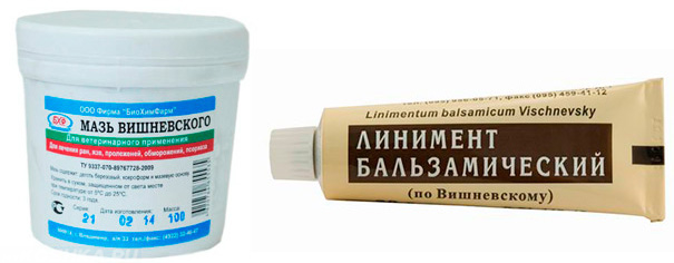 Мазь Вишневского и аналог на его основе