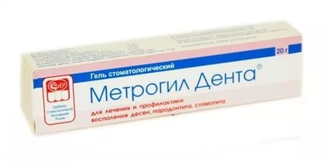 Коробка геля Метрогил Дента