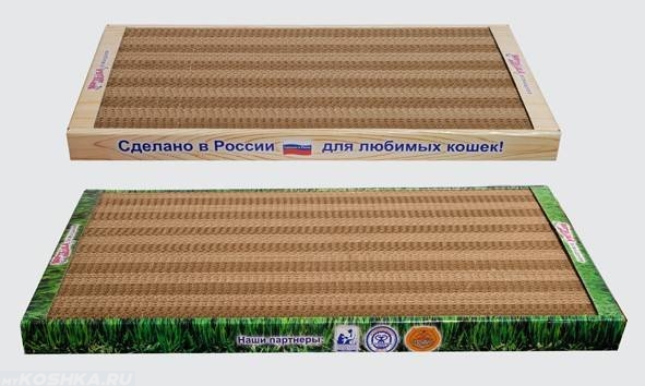 Царапка из гофрированного картона для кошки